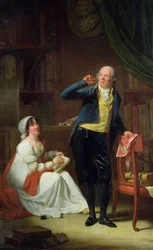 Jacques Delille (1738-1813) und seine Frau, 1802
